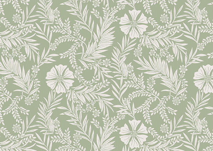 Cadogan, Vintage Green - Twist&Fit Roman Blind - Image 7